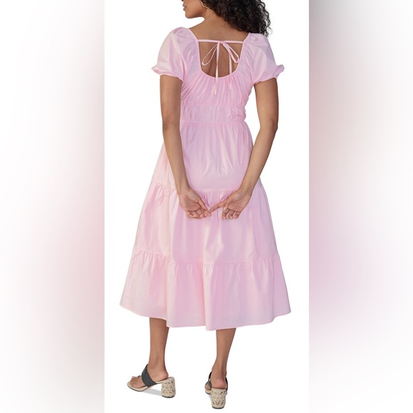 Sanctuary Women's Tie Detail Midi Dress NWT 14 - Picture 2 of 12